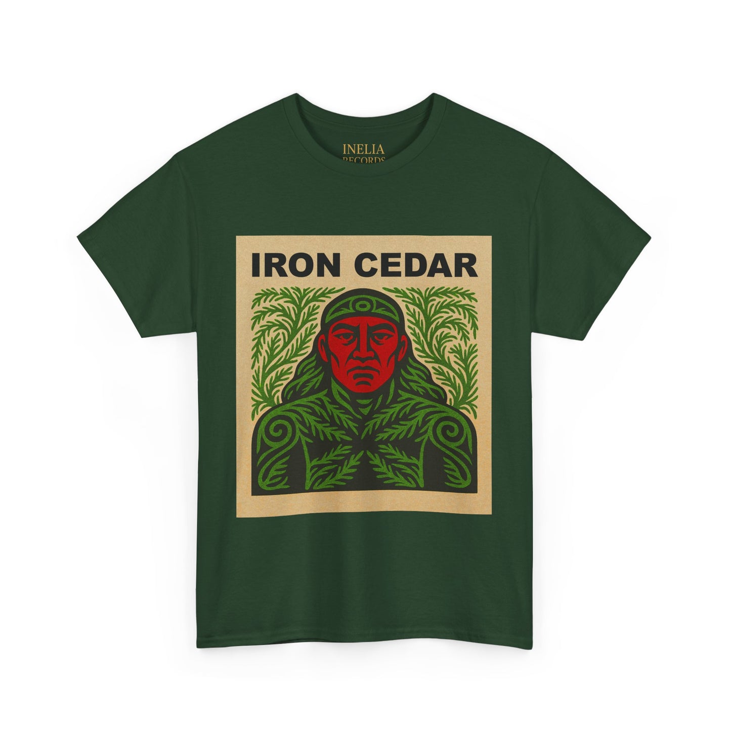 Iron Cedar 100% Heavy Cotton T-Shirt (Unisex)