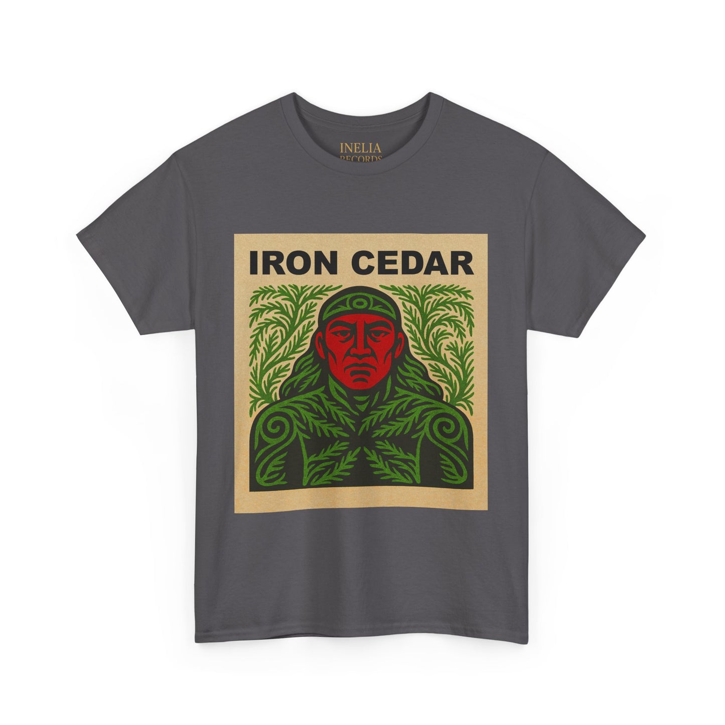 Iron Cedar 100% Heavy Cotton T-Shirt (Unisex)