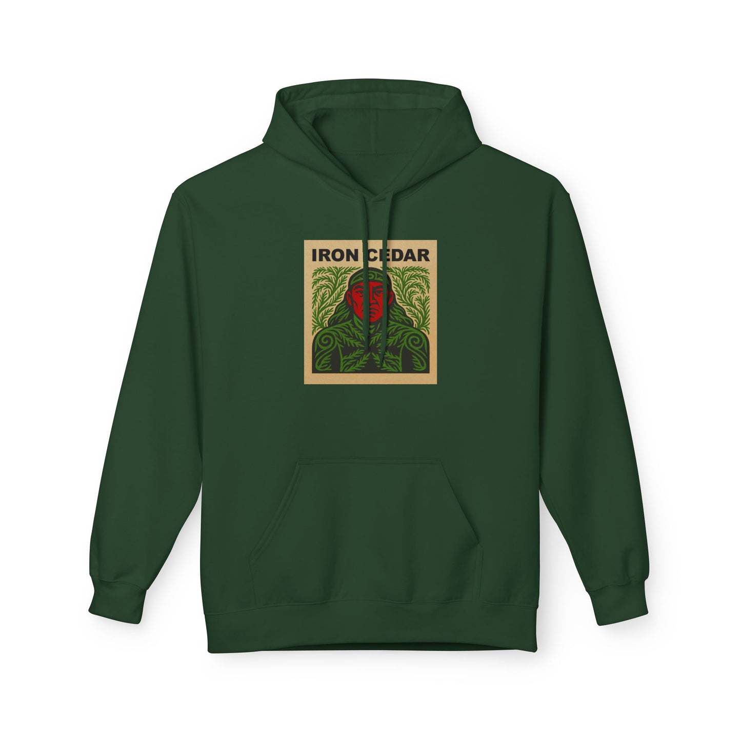 Iron Cedar Unisex Hoodie - Softstyle Fleece