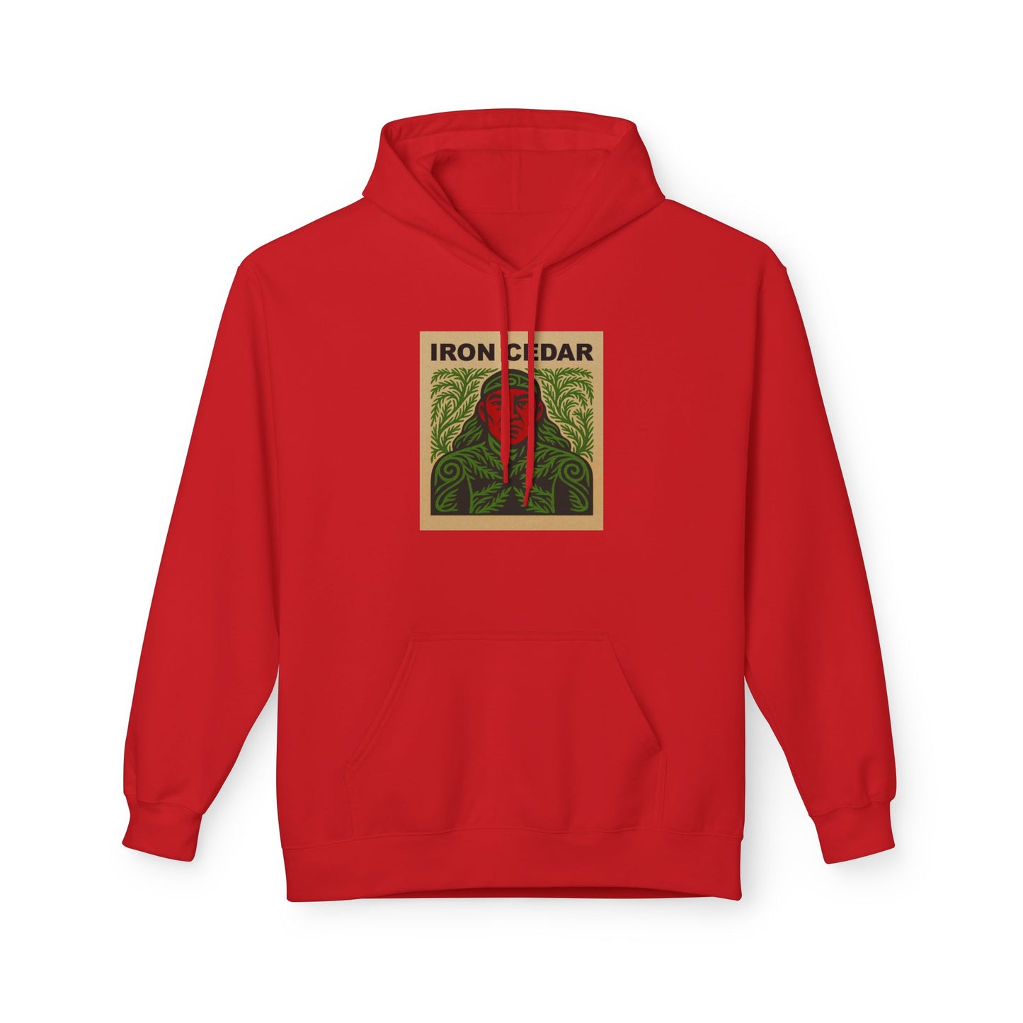 Iron Cedar Unisex Hoodie - Softstyle Fleece
