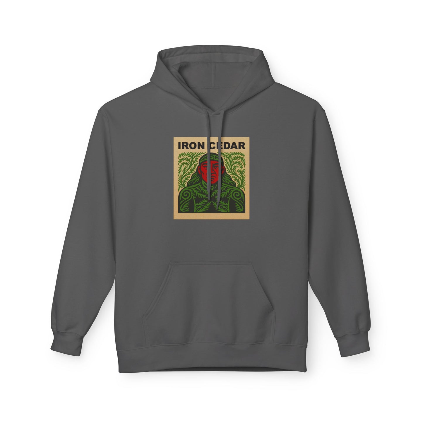 Iron Cedar Unisex Hoodie - Softstyle Fleece