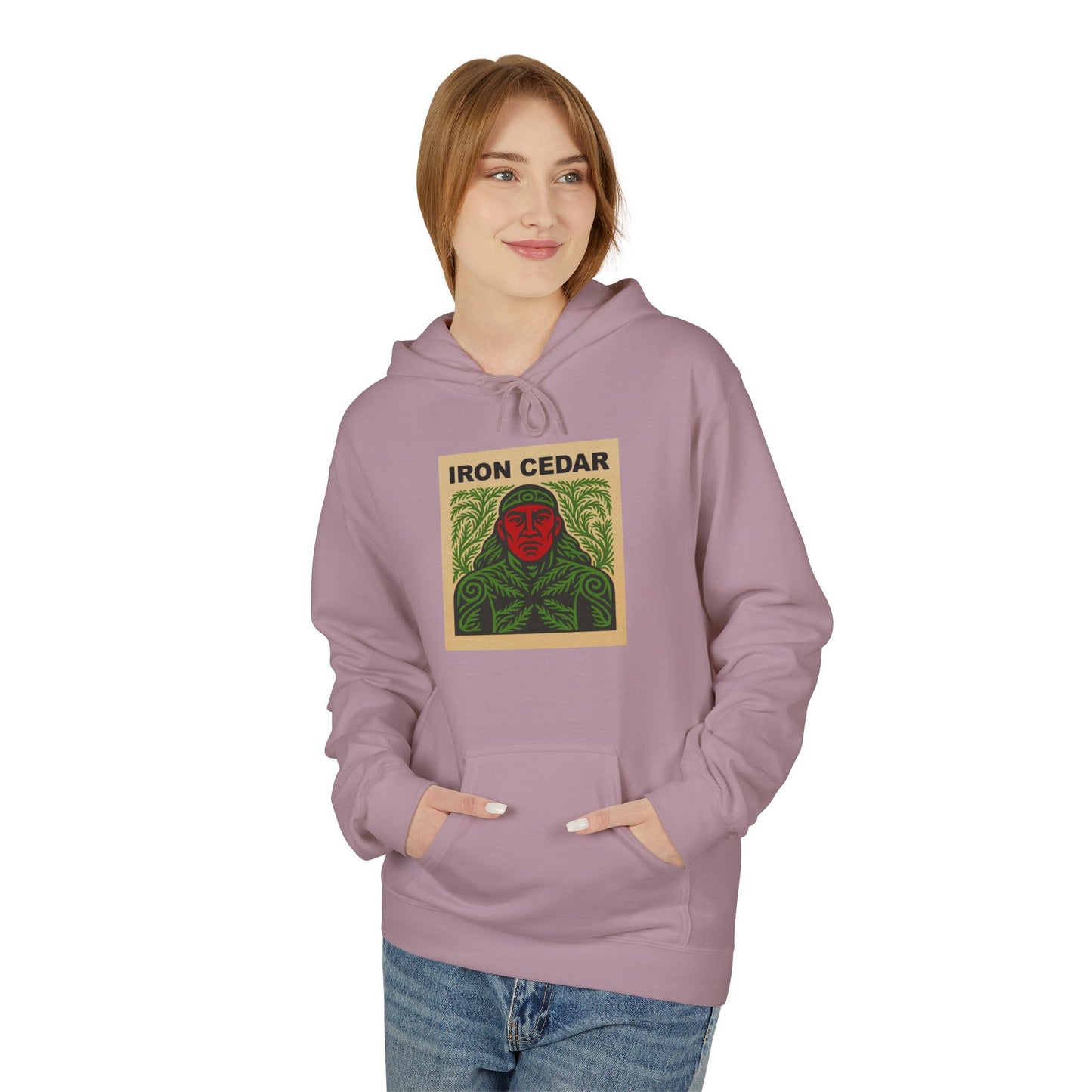 Iron Cedar Unisex Hoodie - Softstyle Fleece