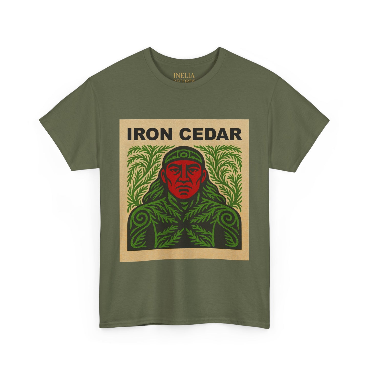 Iron Cedar 100% Heavy Cotton T-Shirt (Unisex)